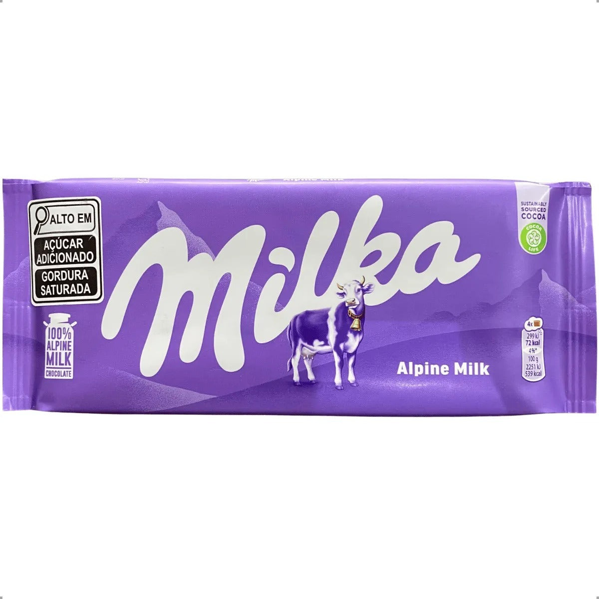 Chocolate Milka Alpine Milk 90