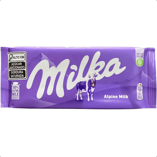 Chocolate Milka Alpine Milk 90
